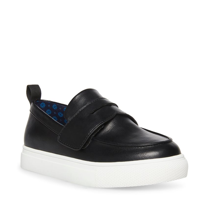 Black Steve Madden Acooper Kids' Sneakers | PH 7435PCS